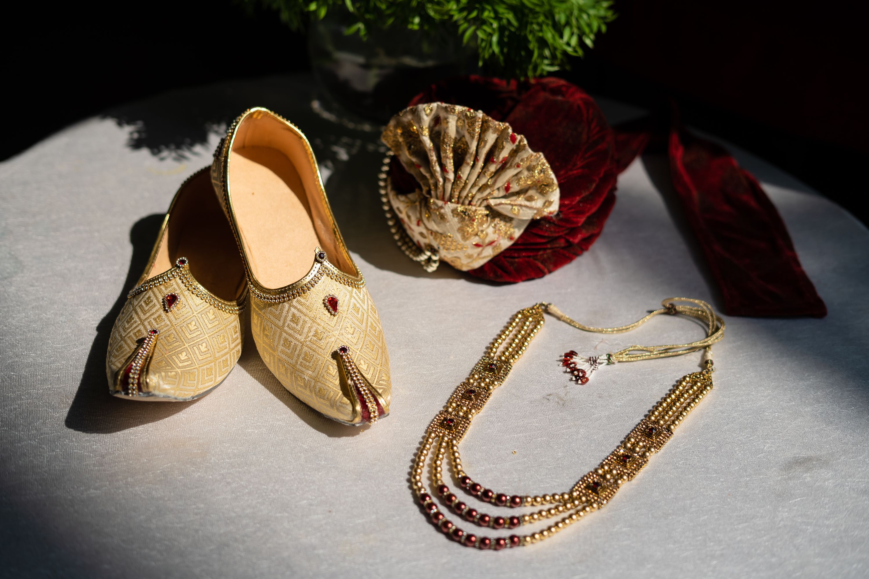 Ravindra Chauhan during a wedding photoshoot