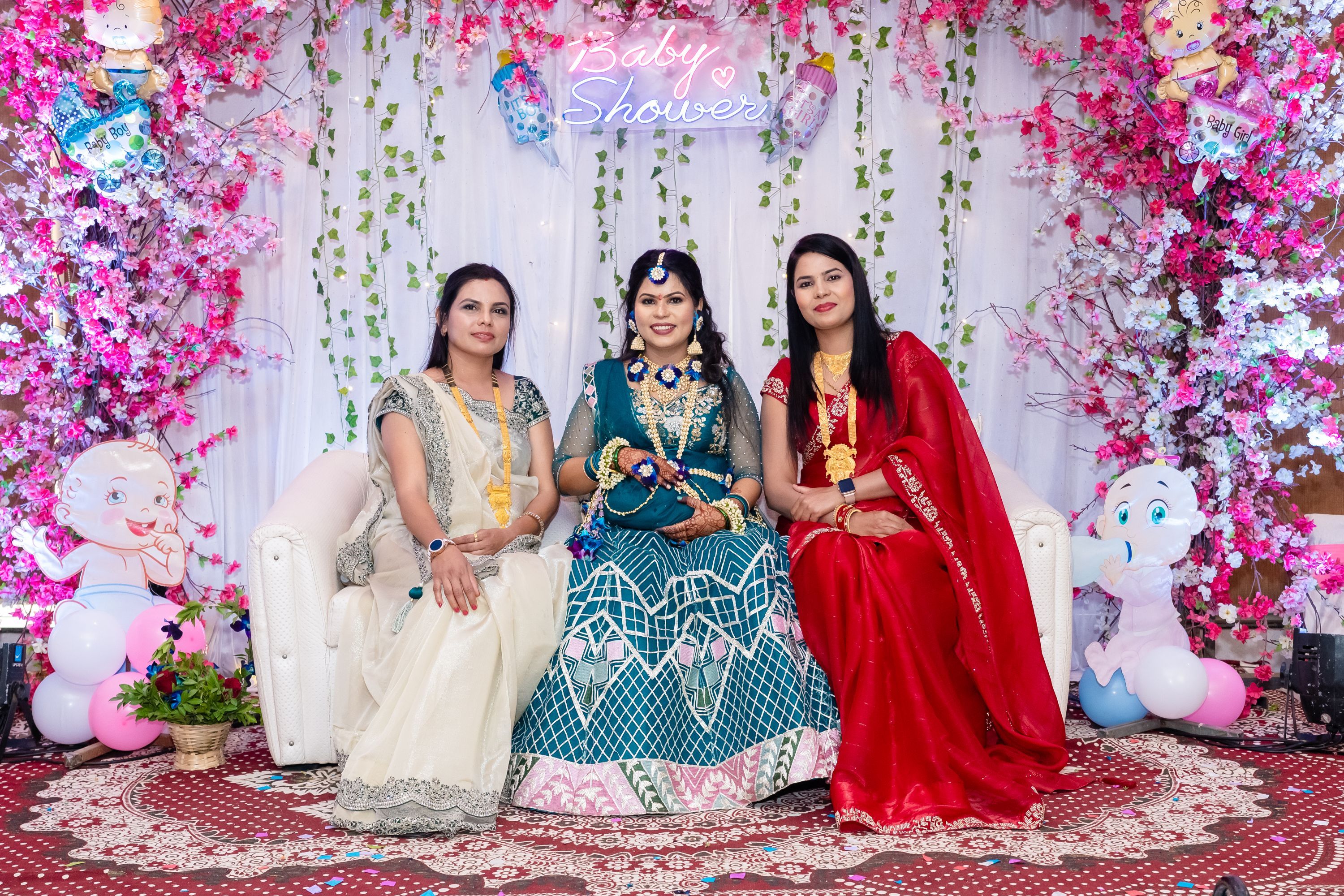 Group photo baby shower Mumbai