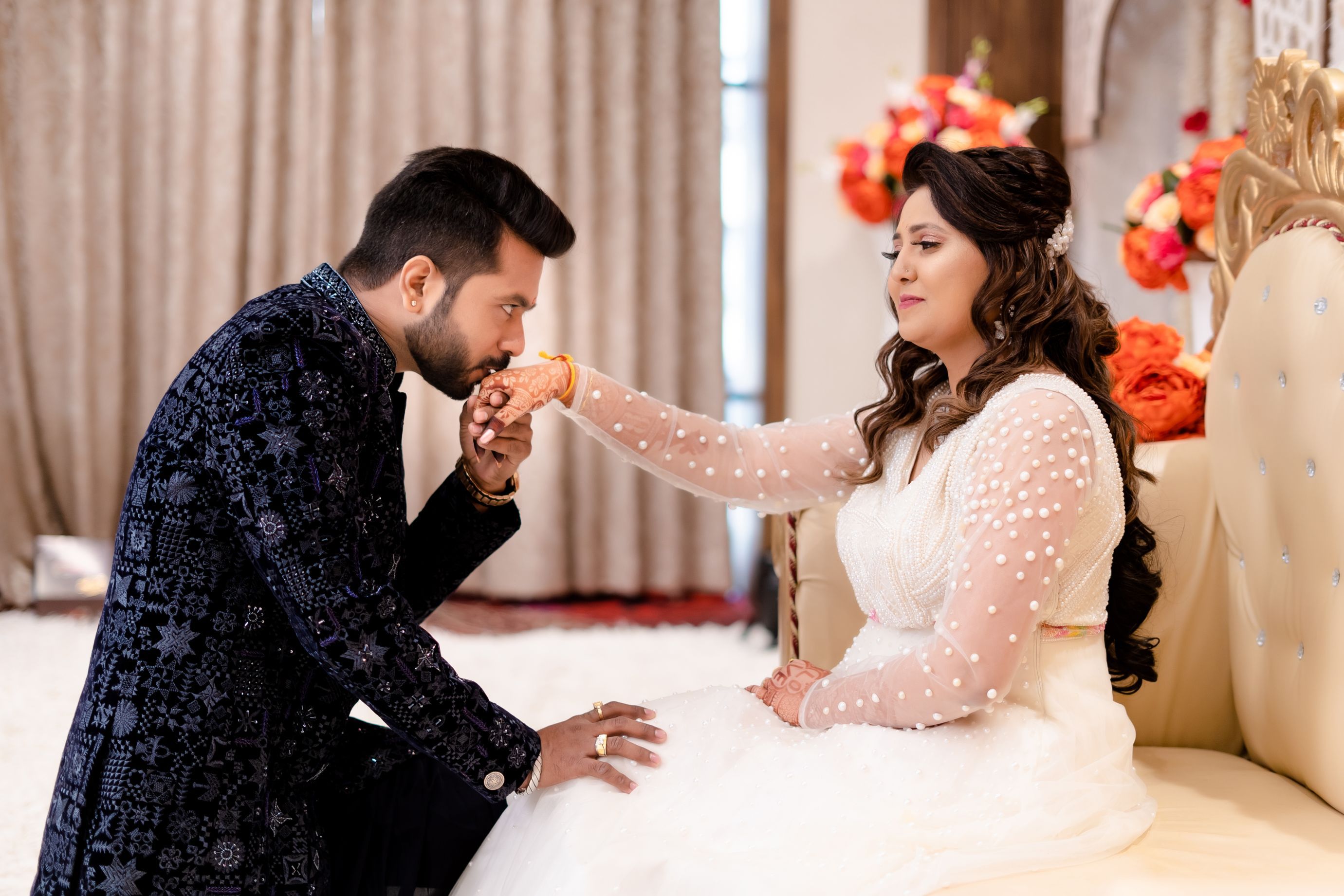 Ring ceremony moment photography Mumbai