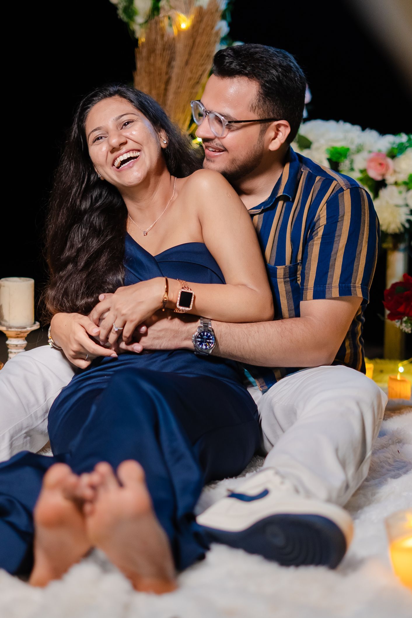 Romantic pre-wedding moments photography